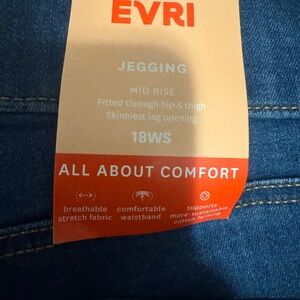 EVRI Blue Jeggings
